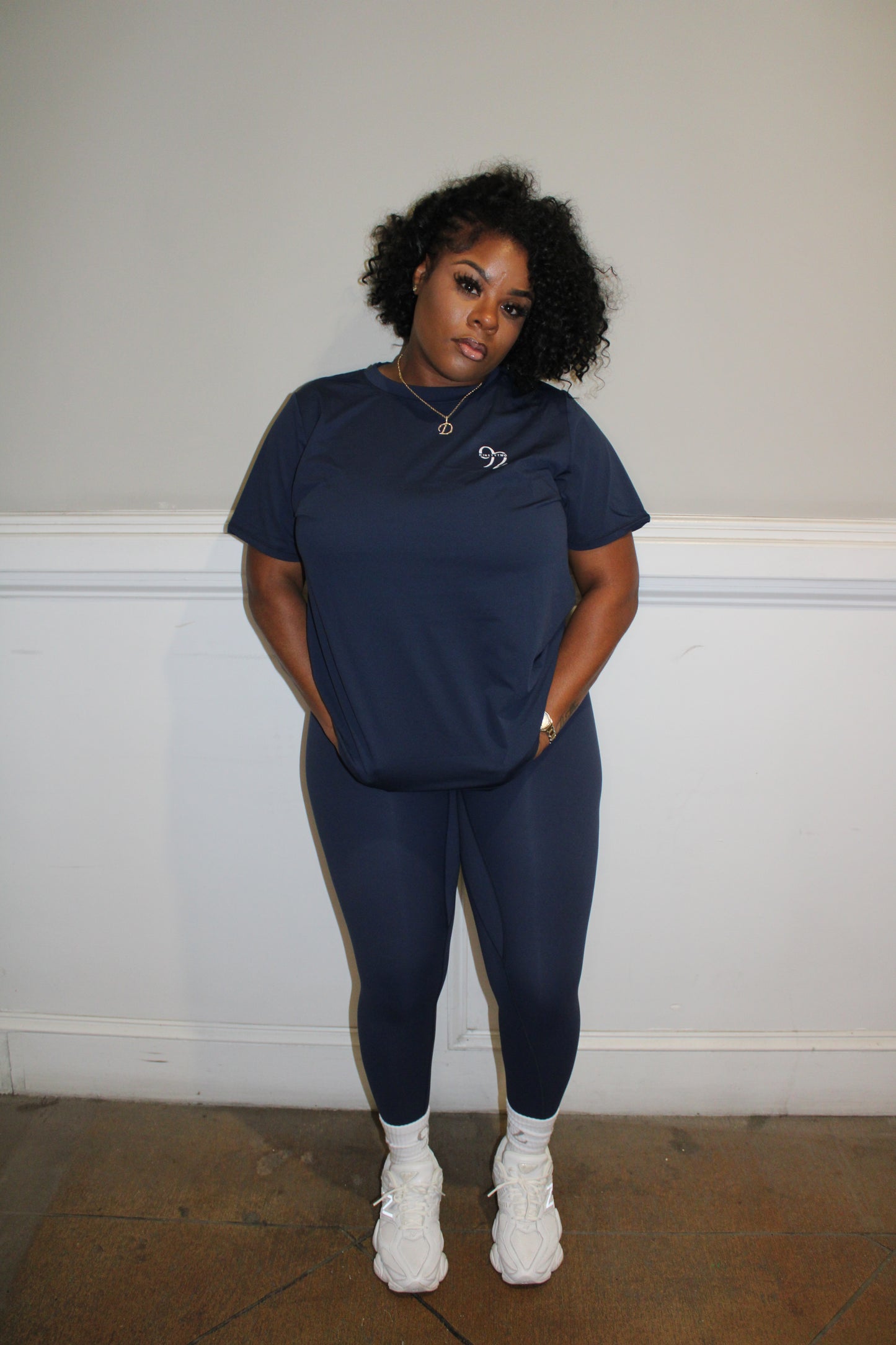 Oversized Tee Legging Set